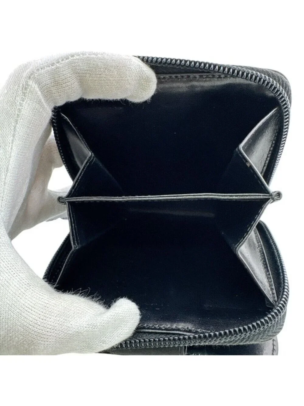 Prada Nylon Bifold Wallet Black